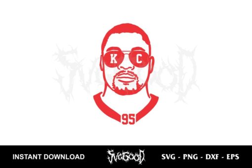Chris Jones Chiefs SVG