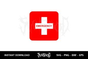 emergency svg free