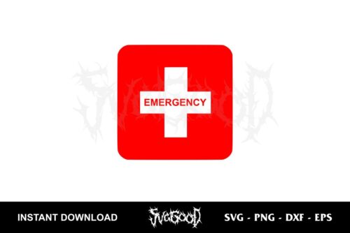 emergency svg free