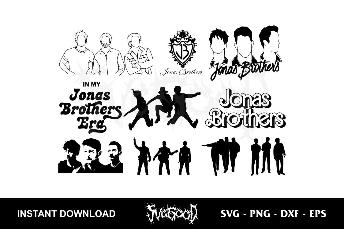 Jonas Brothers SVG Bundle SVGGOOD