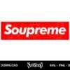 soupreme supreme logo svg
