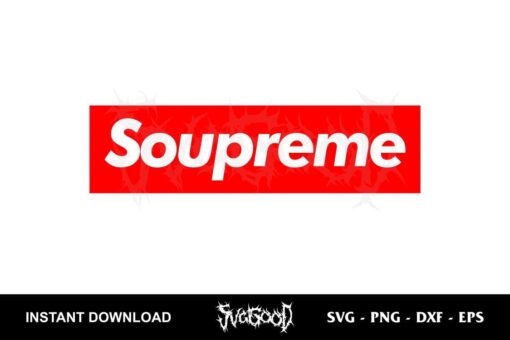 soupreme supreme logo svg