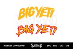 Big Yeti Kansas City Football SVG