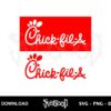 chick fil a logo SVG