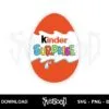 kinder suprise svg cut file