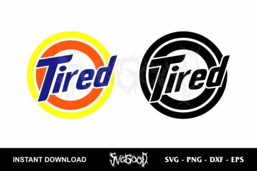 Tired Tide Logo SVG