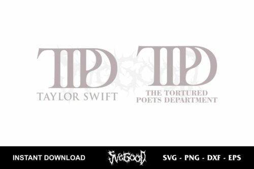 TTPD Taylor swift SVG Cut File