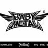 baby metal logo svg
