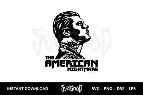 cody rhodes svg the american nightmare svg