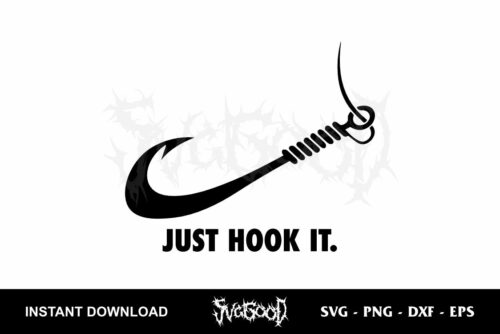 just hook it svg nike svg