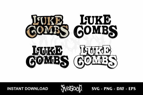 Luke Combs SVG Vector - SVGGOOD