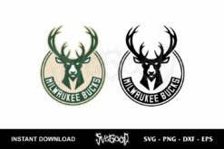 Milwaukee Bucks Logo SVG Cricut