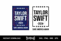 Taylor Swift 2024 SVG