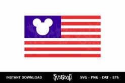 Disney US Flag SVG