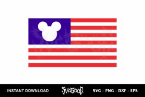 Disney US Flag SVG
