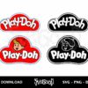 Play Doh Logo SVG