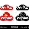 Play Doh Logo SVG 3 Play Doh Logo SVG