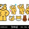 Pudsey Bear SVG Bundle