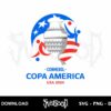 copa america usa 2024 football svg