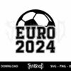 euro 2024 football svg