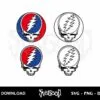Grateful Dead SVG Vector 3 grateful dead svg vector