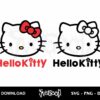 hello kitty logo svg cut file