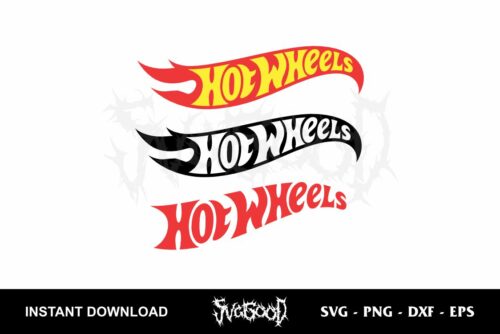 hot wheels logo svg cricut