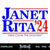 janet and rita 2024 svg