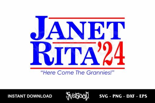 Janet And Rita 2024 SVG