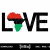 love africa svg