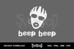 missy elliott beep beep svg cricut
