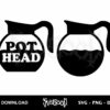 pot head svg cricut