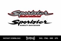 sportster harley davidson svg cricut