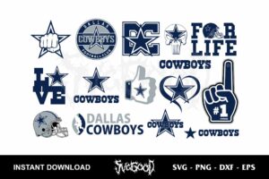 NFL Dallas Cowboys svg bundle