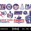 NFL New York Giants svg Bundle