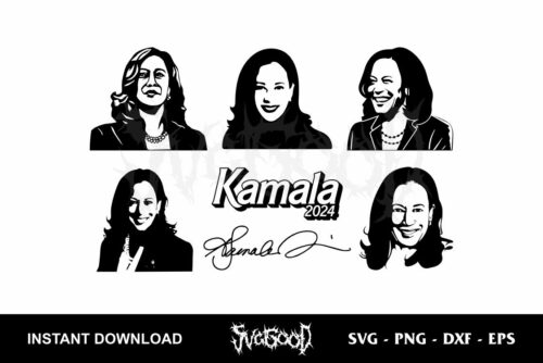 kamala harris svg bundle