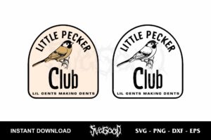 little pecker club svg