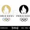 olympics paris 2024 logo svg