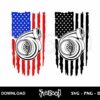 turbo charger american flag svg