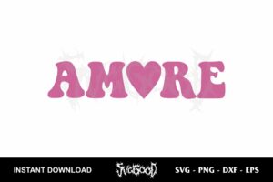 AMORE SVG FREE