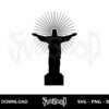 Christ the Redeemer svg cut file