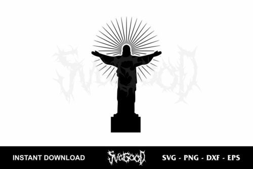 Christ the Redeemer svg cut file