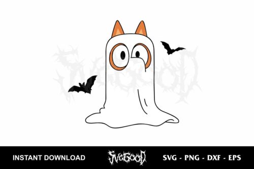 ghost bingo halloween svg