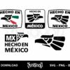 hecho en mexico svg cut file