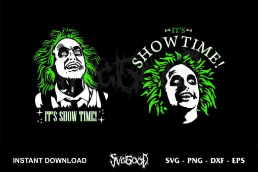 It's Showtime Beetlejuice SVG