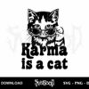 karma is a cat svg taylor swift svg