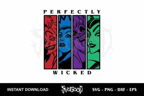 perfectly wicked svg