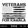 veterans for kamala svg