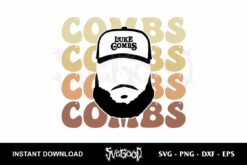 Vintage Luke Combs SVG