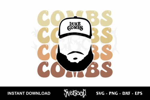 vintage luke combs svg